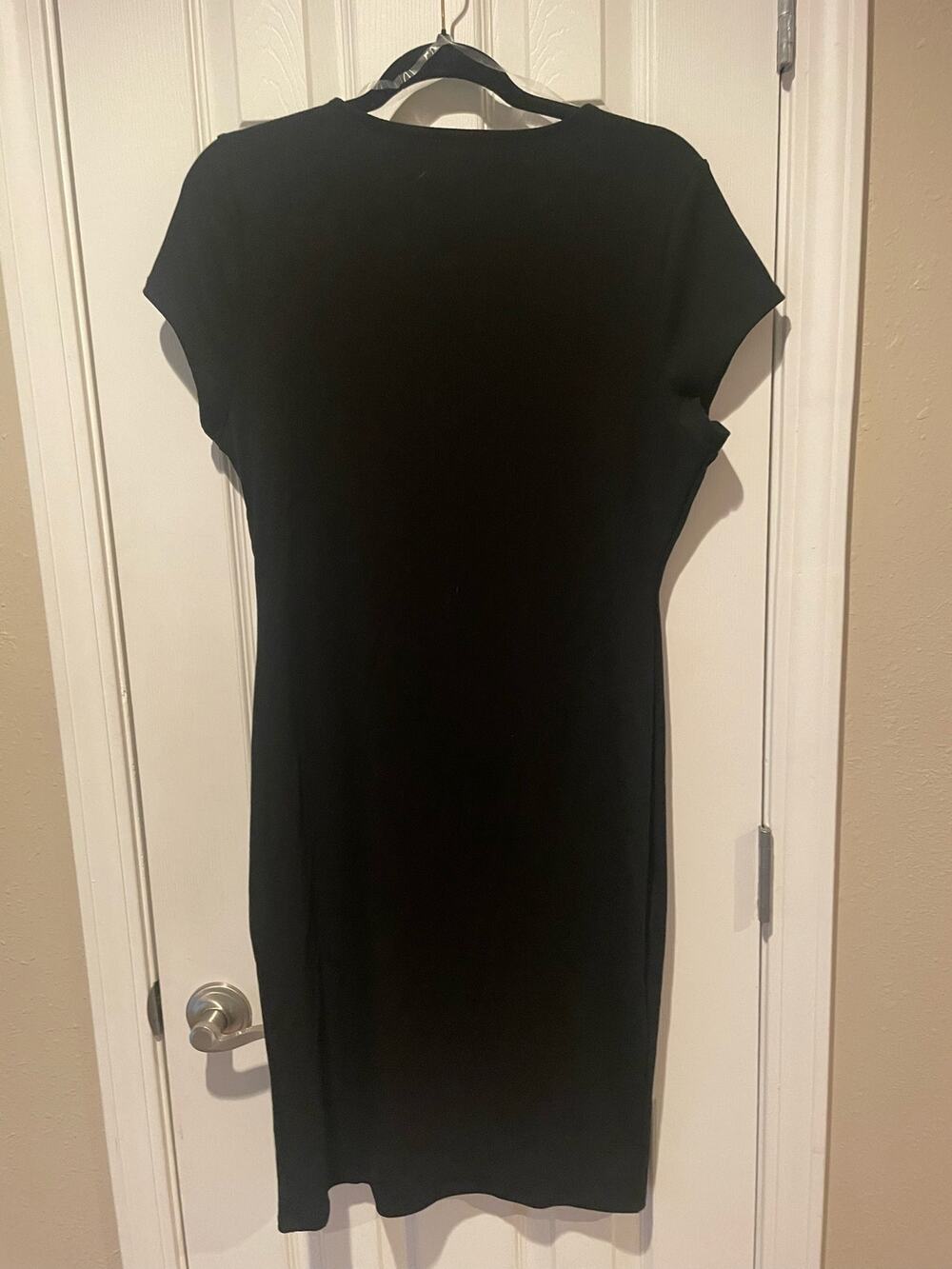 Pre-Owned Derek Heart Black Womens BodyCon Midi Dress, $17, Size XL, B51